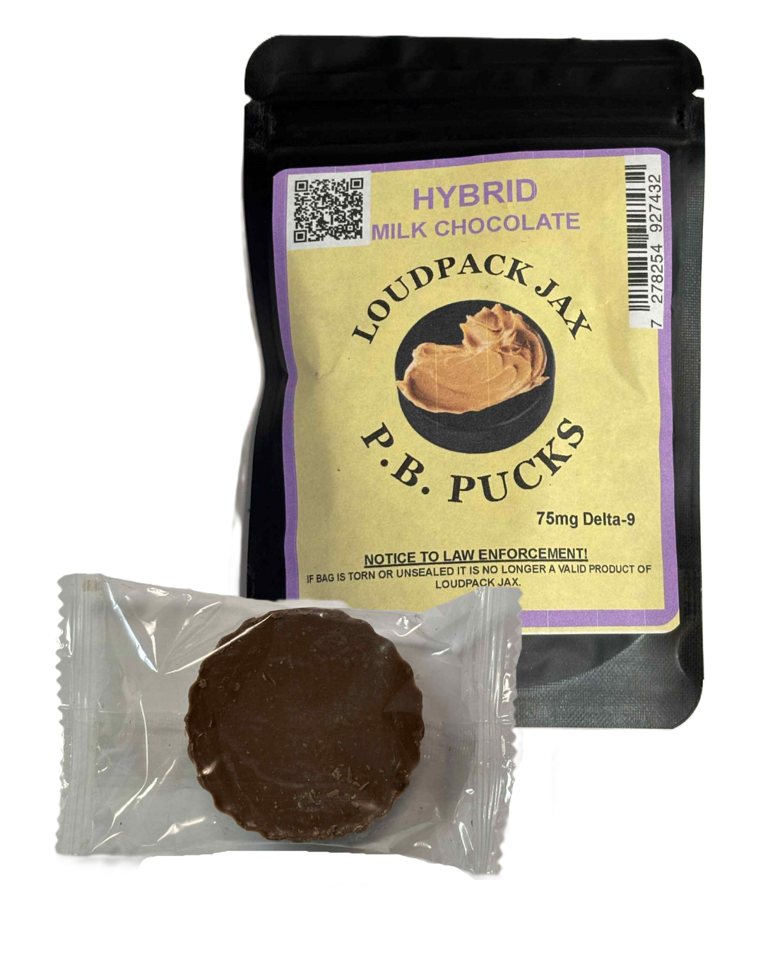 LoudPack Jax Hemp Infused Edible